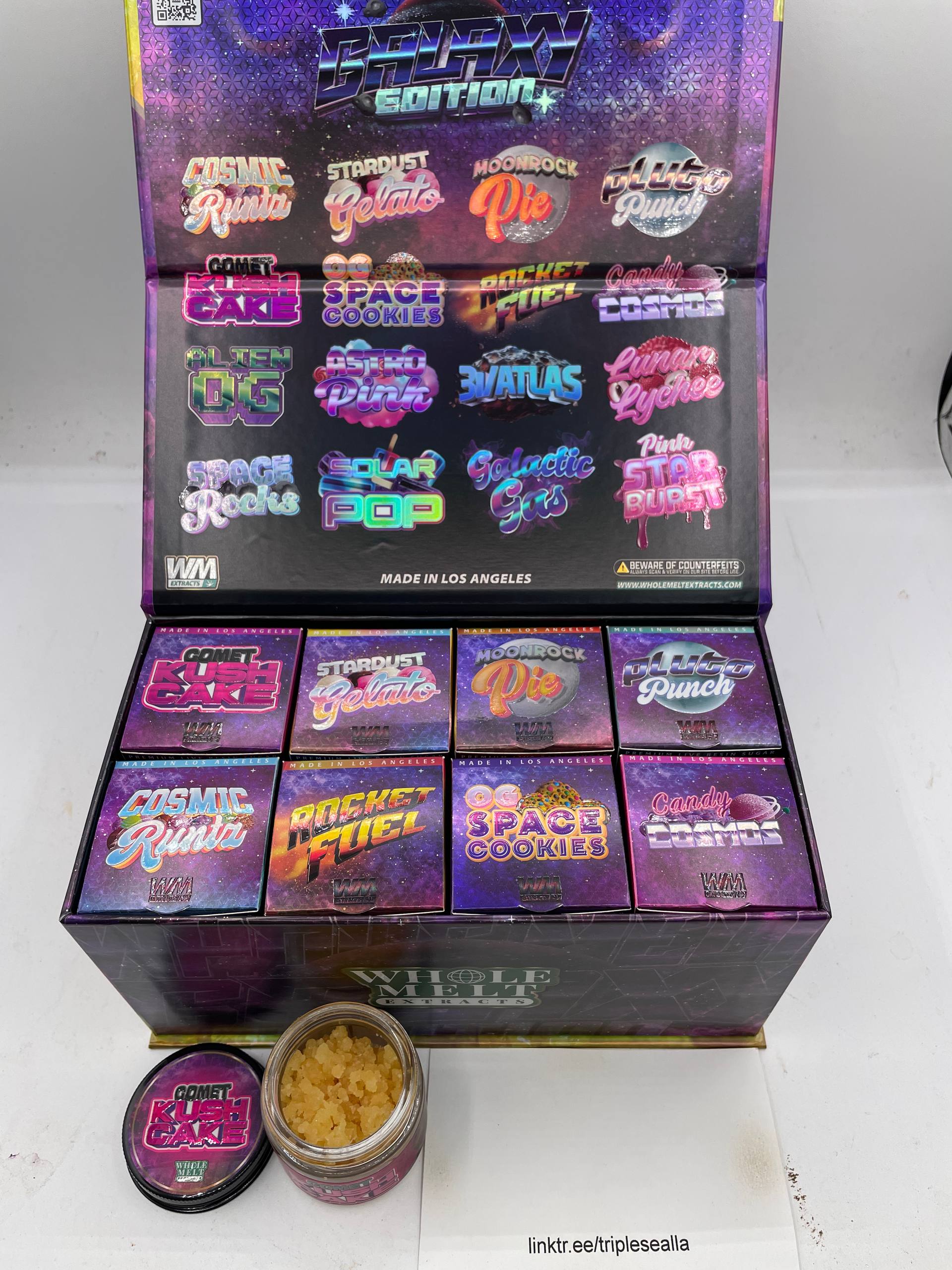 #J95 Authentic Galaxy Whole Melts Sugar