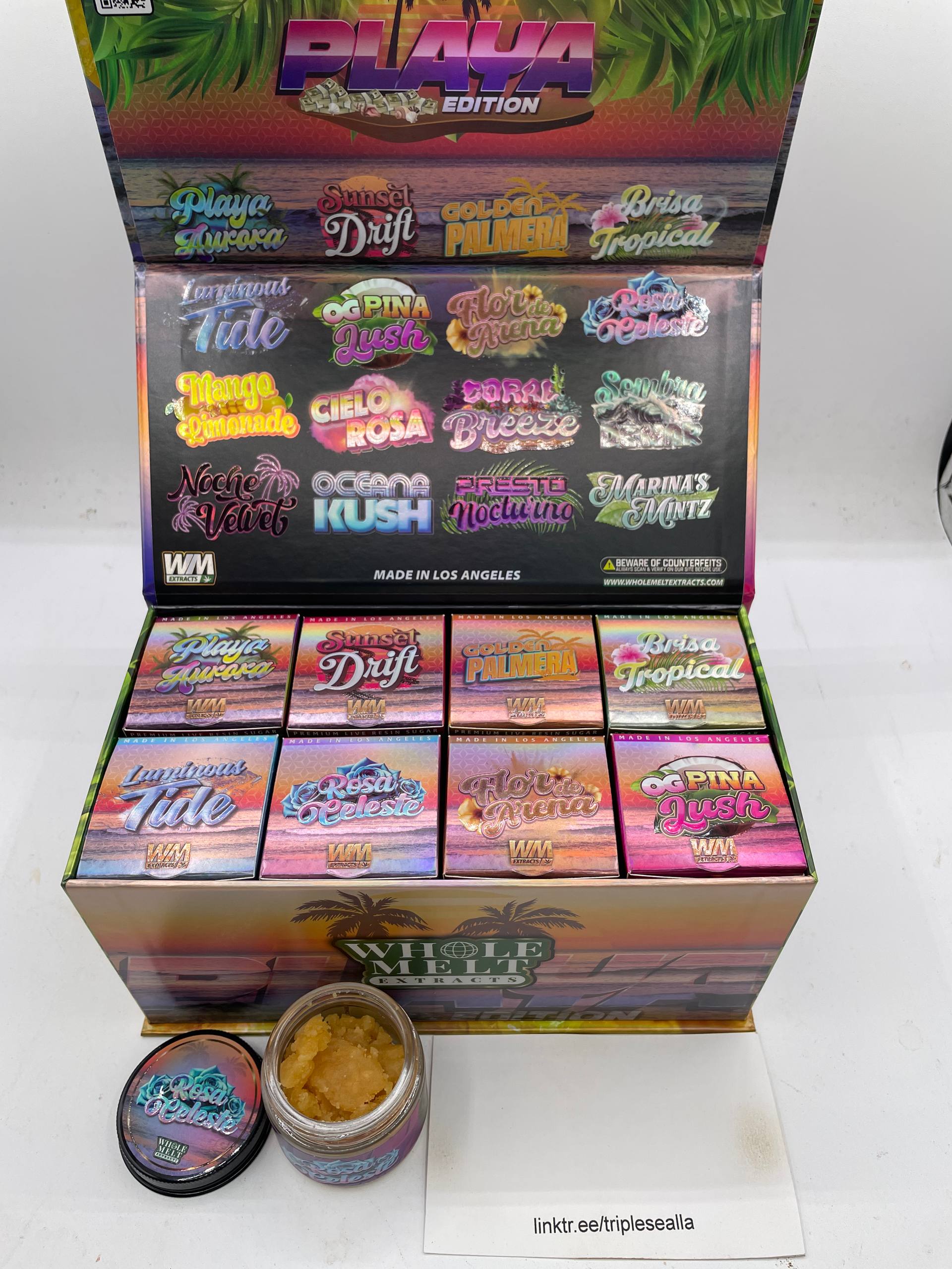 #J96 Authentic Playa Whole Melts Sugar