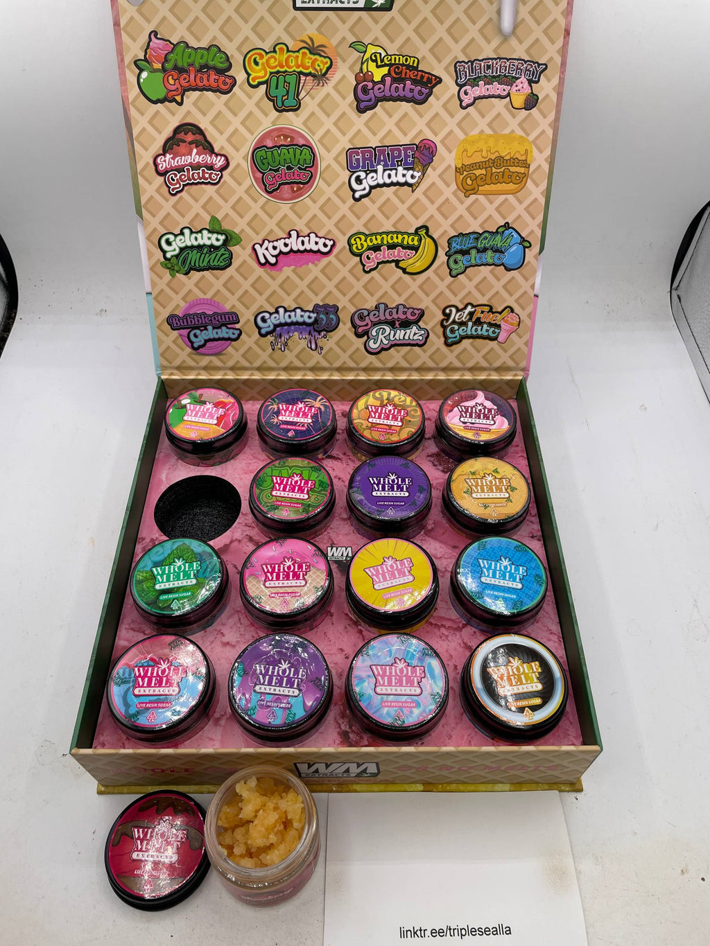 #J98 Authentic Gelato Whole Melts Sugar