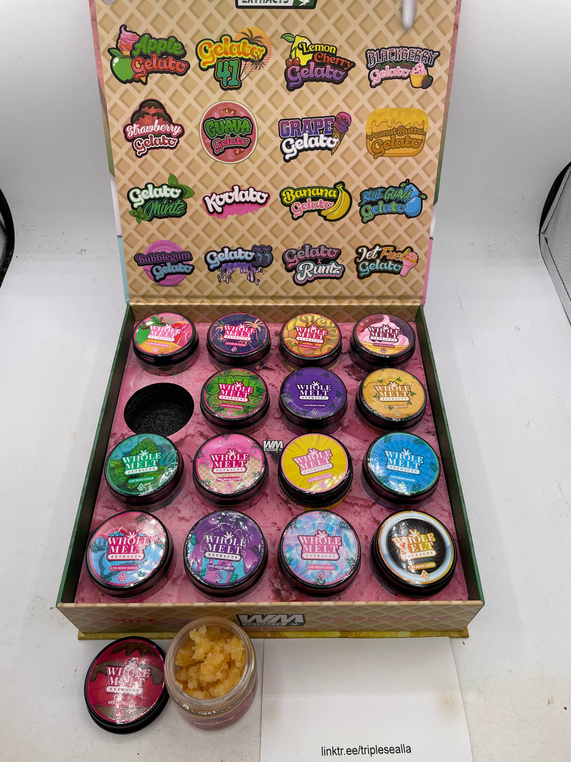 #J98 Authentic Gelato Whole Melts Sugar
