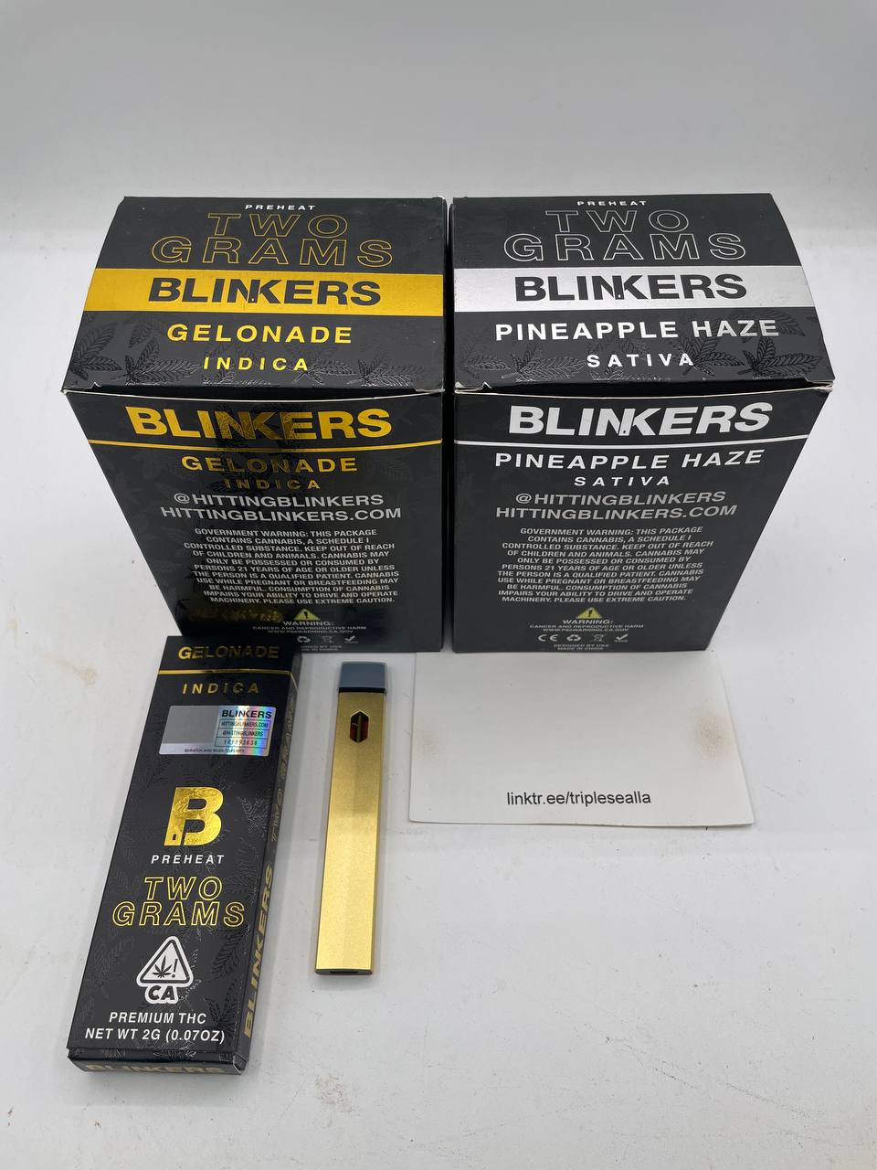 #J32 Blinkers 2G Disposables