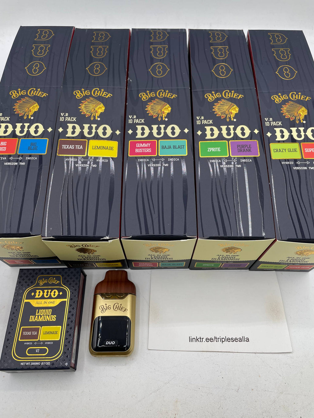#J2 Big Chief Duo V2 (2G Disposables)