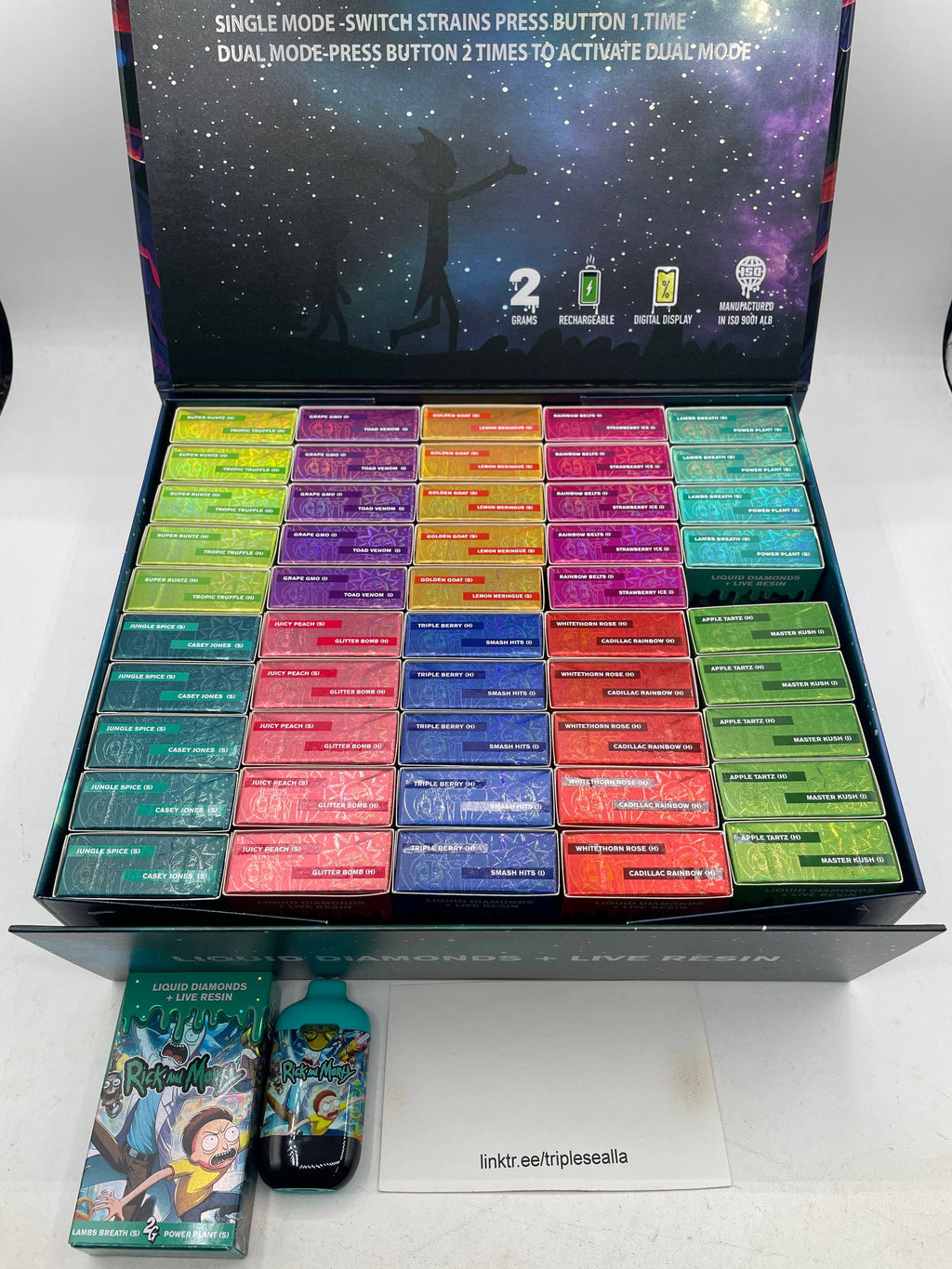 #J79 Rick and Morty Switch (2G Disposables)