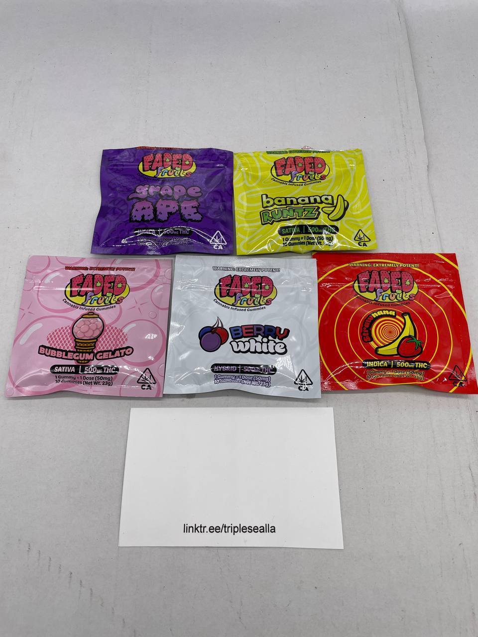 #J26 Faded Fruits Edibles