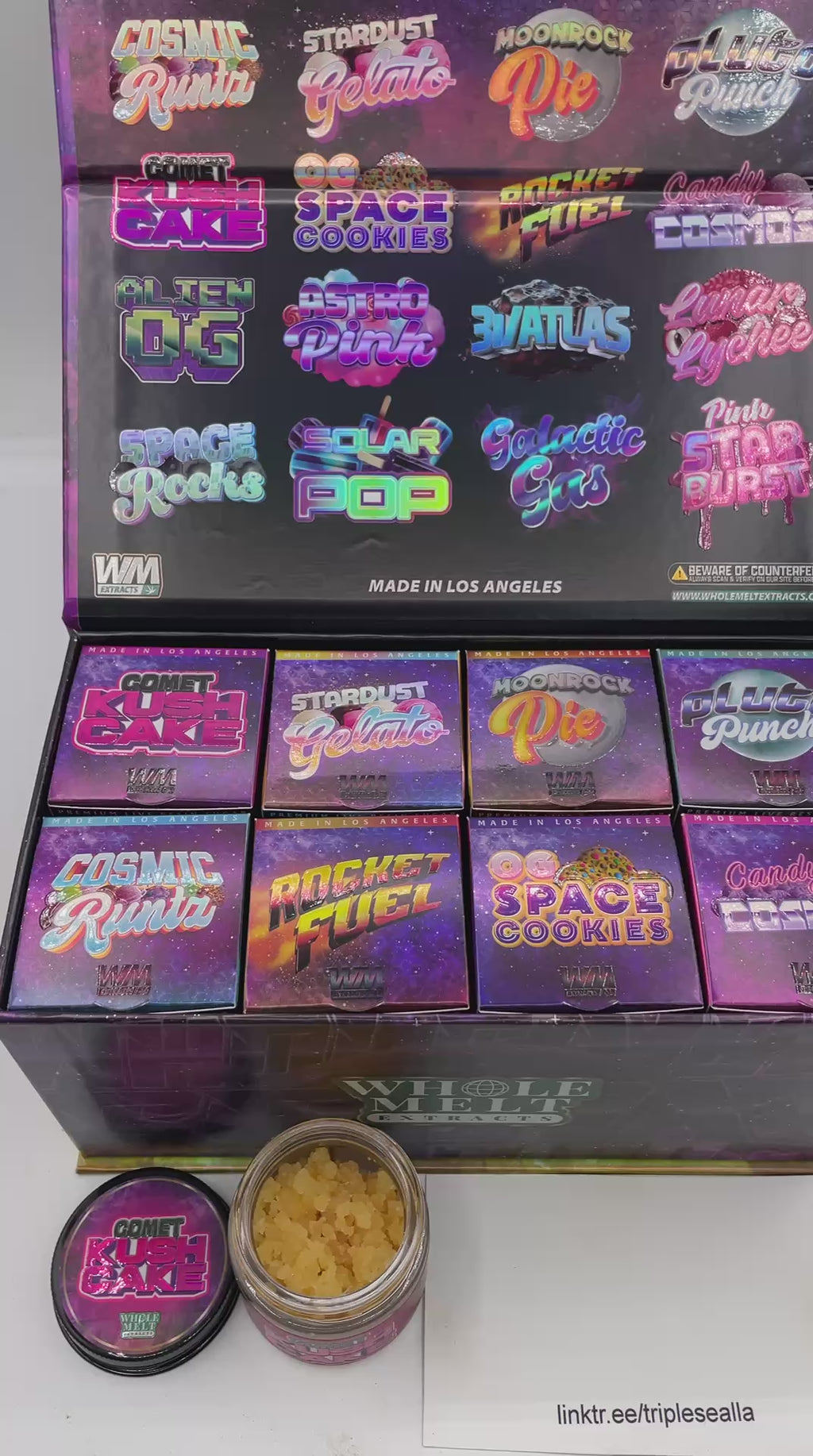 #J95 Authentic Galaxy Whole Melts Sugar