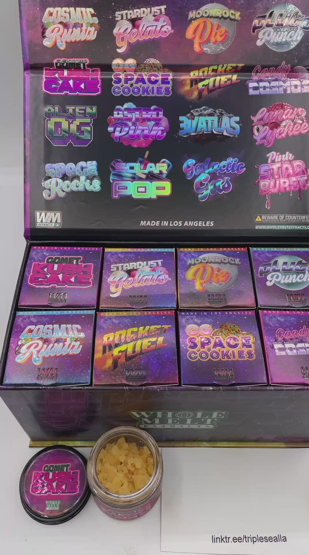 #J95 Authentic Galaxy Whole Melts Sugar