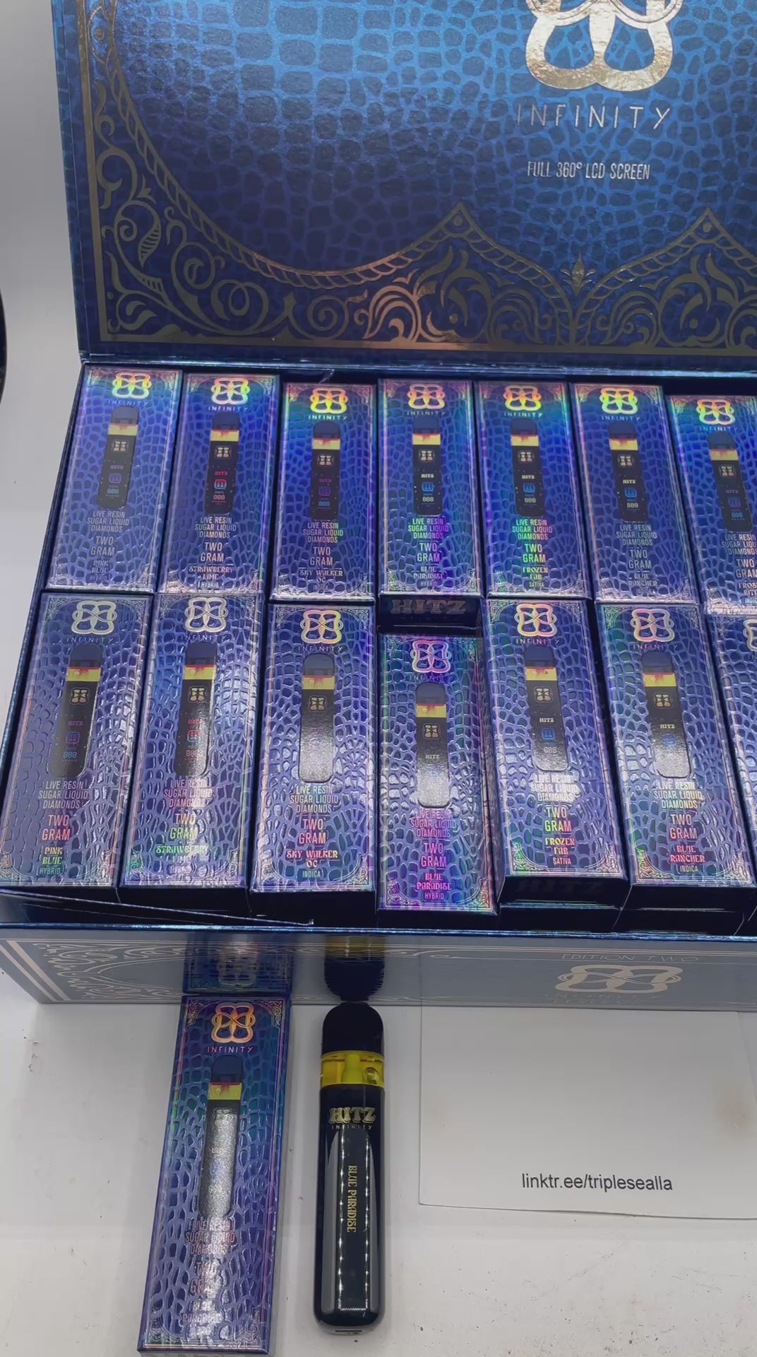 #J75 Hitz Infinity V2 (2G Disposables)