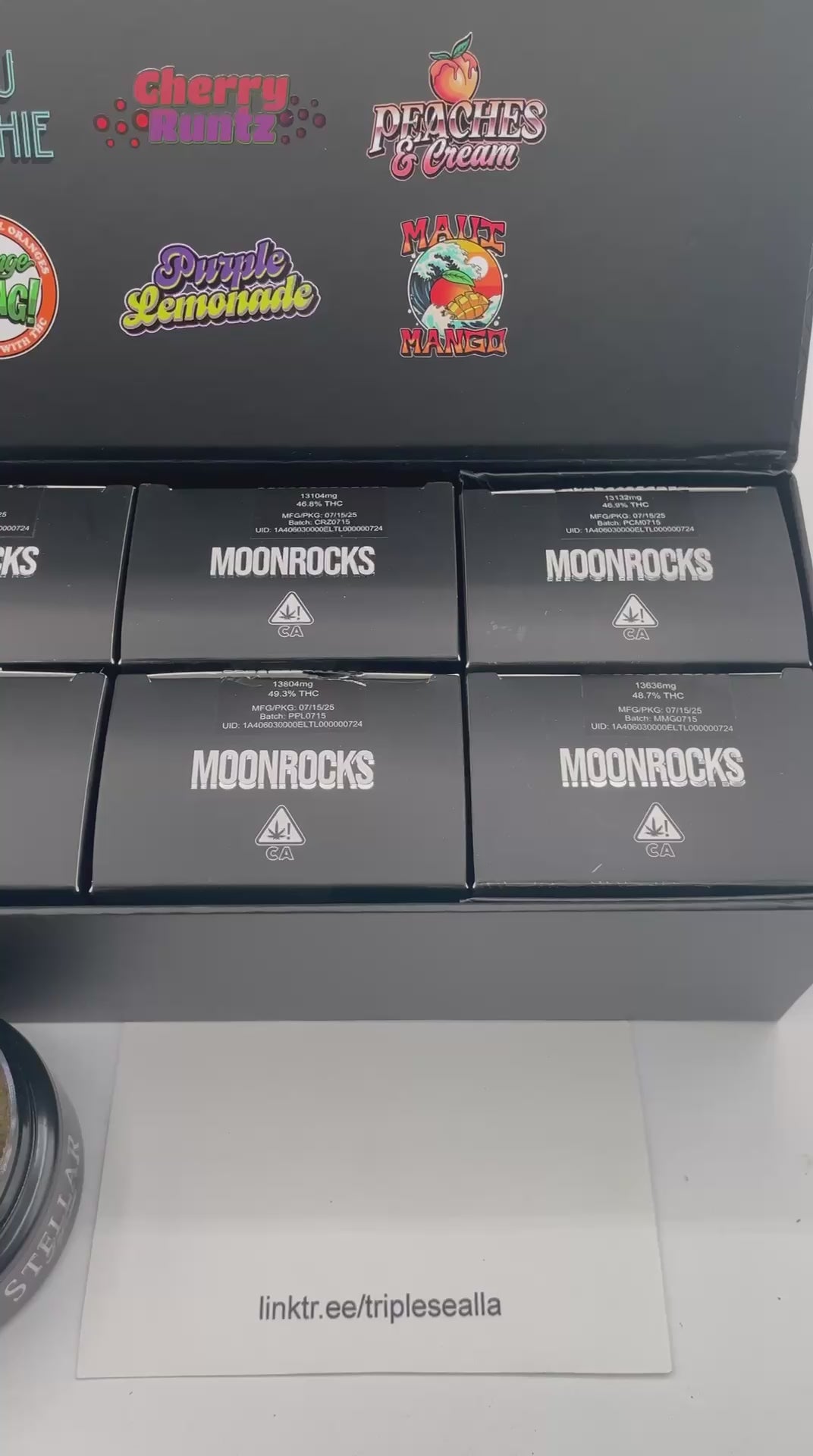 #J69 Authentic Stellar Moonrocks