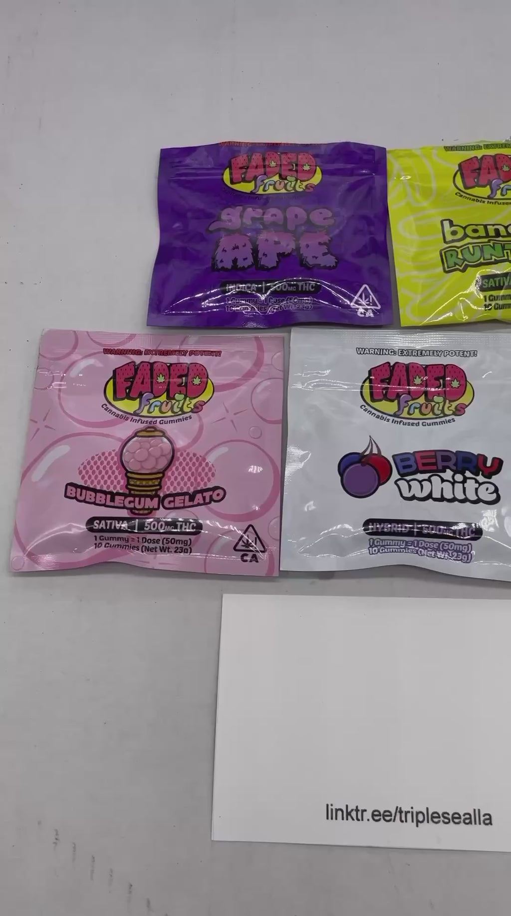 #J26 Faded Fruits Edibles