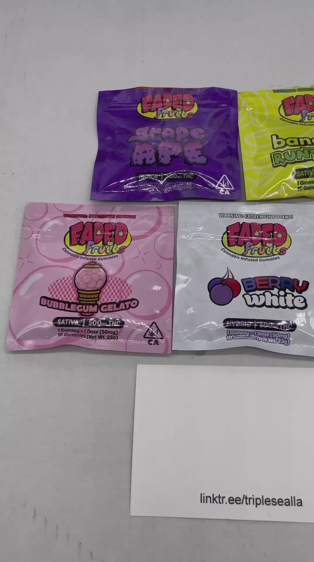 #J26 Faded Fruits Edibles
