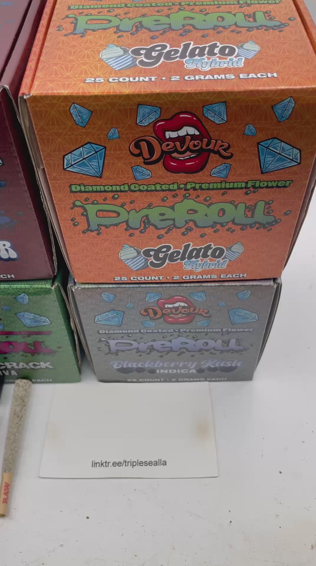 #J93 Devour Diamond Coated (2G Pre-Rolls)