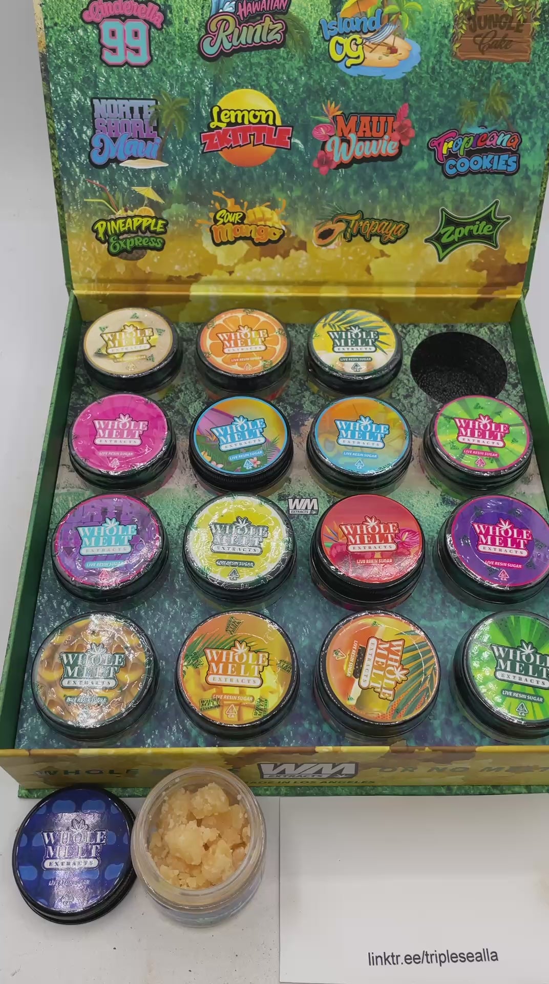#J97 Authentic Tropical Whole Melts Sugar