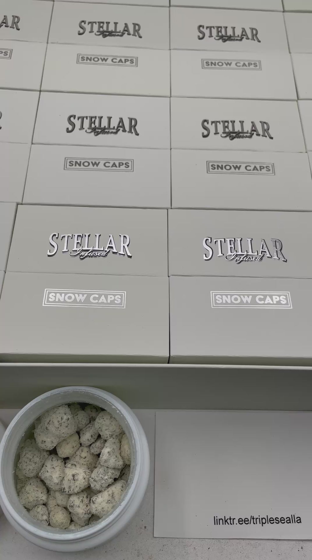 #J39 Authentic Stellar Infused Snow Caps
