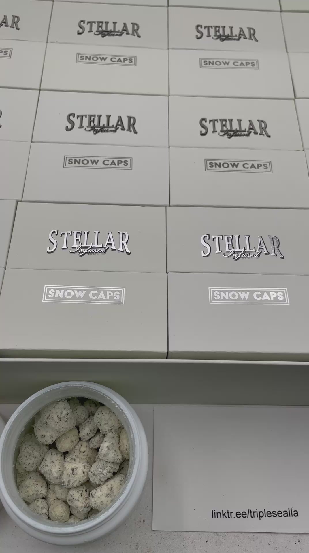 #J39 Authentic Stellar Infused Snow Caps